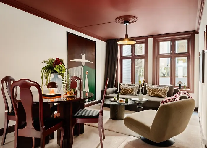 Апартаменты Bryggen Boutique L Uniquely L 2 Min To Floyen