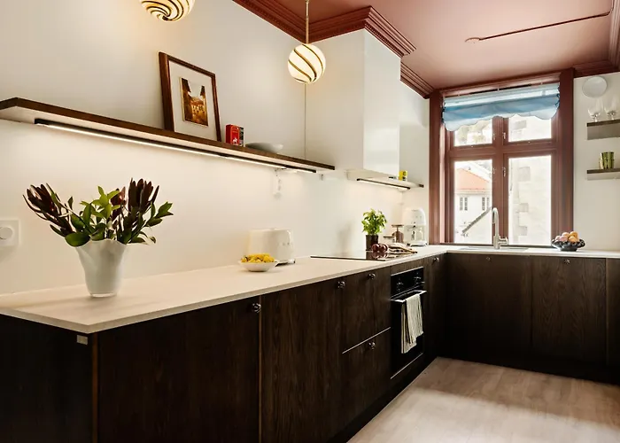 Апартаменты Bryggen Boutique L Uniquely L 2 Min To Floyen