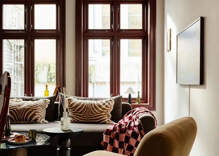 Апартаменты Bryggen Boutique L Uniquely L 2 Min To Floyen