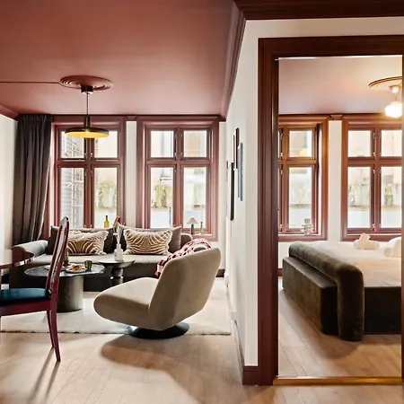 Apartamento Bryggen Boutique L Uniquely L 2 Min To Floyen *