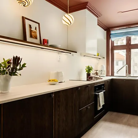 Apartamento Bryggen Boutique L Uniquely L 2 Min To Floyen